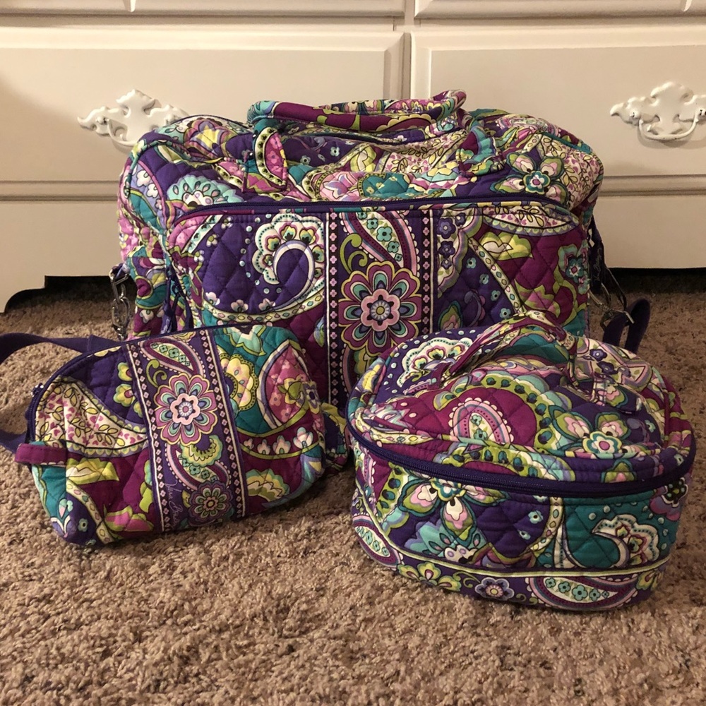 Vera Bradley-Makeup and Zip Only
